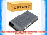 Battpit Recambio de Bateria para Ordenador Port?til Dell Latitude D505 (4400mah / 49wh)