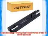 Battpit Recambio de Bateria para Ordenador Port?til HP Mini 110-1199ES (4400 mah)