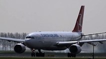 Turkish Airlines - Airbus A330-200 - Takeoff at AMS (TC-JIO)