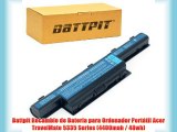 Battpit Recambio de Bateria para Ordenador Port?til Acer TravelMate 5335 Series (4400mah /