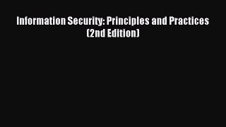 [PDF Download] Information Security: Principles and Practices (2nd Edition) [Read] Full Ebook