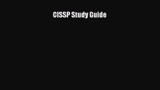 [PDF Download] CISSP Study Guide [Download] Full Ebook