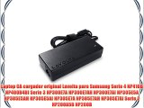 60W Lavolta? Cargador Notebook CA Adaptador para Samsung Serie 4 NP410B NP400B4BI Serie 3 NP300E7A