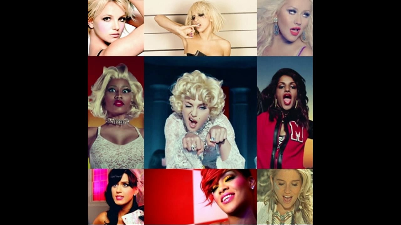 Madonna ft Nicki Minaj & Mia - Give Me All Your Luvin (Various Artists Mashup)