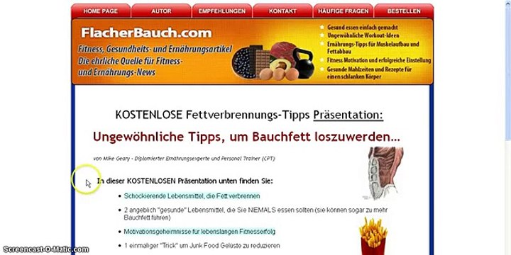 Flacher Bauch in 2 Wochen