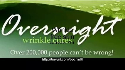 overnight wrinkle cures