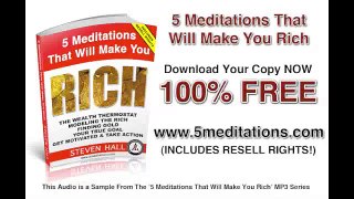 5 Meditations That Will Make You Rich - Sample of 'Get Motivated & Take Action' Hypnosis MP3