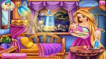 [Lets Play Baby Games] Disney Princess Rapunzel Game - Rapunzel Baby Feeding