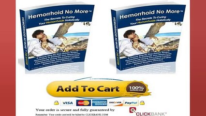Hemorrhoid No More Review How to Get Rid of Hemorrhoids, Fast!