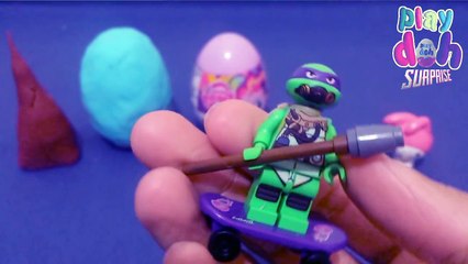 TMNT Hello Kitty Play Doh Princess Peach Pokemon My Little Pony Surprise Eggs Itlog