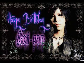 Aoi the GazettE, Pride Birthday Project