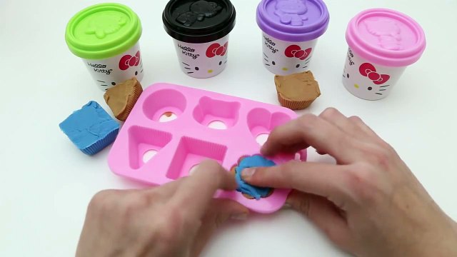 Play Doh Hello Kitty Cupcake Tower Dough Plastilina Torre de Pasteles Pastelitos ハローキティ | キャラクター
