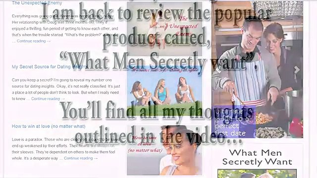 GetTheMan What Men Secretly Want James Bauer - Review