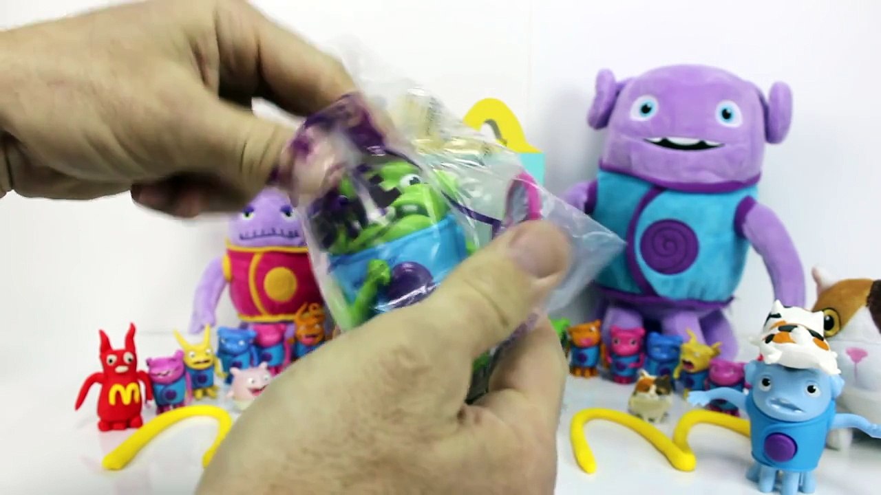 DreamWorks HOME McDonalds Happy Meal Toys Хэппи Мил ДОМ Mood Figures OH
