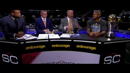 D Wade Interviews NBA finals MVP Andre Iguodala 2015 very funny