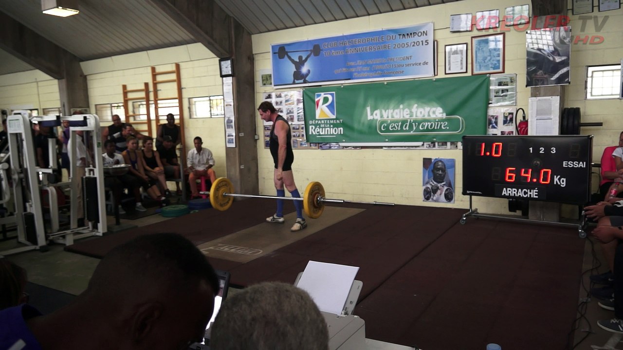 Championnat d"automne MMXV Haltérophilie Île de la Réunion