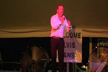 Colin Paul sings 'Swing Down SweetChariot' Elvis Week 2010