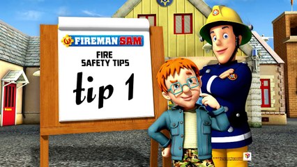 Fireman Sam Bonfire Location Safety Tip
