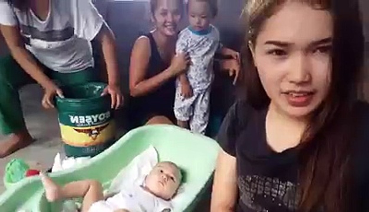 See, how will she eat this new born baby?