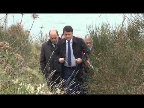 Ventotene (LT) - La visita Renzi (30.01.16)