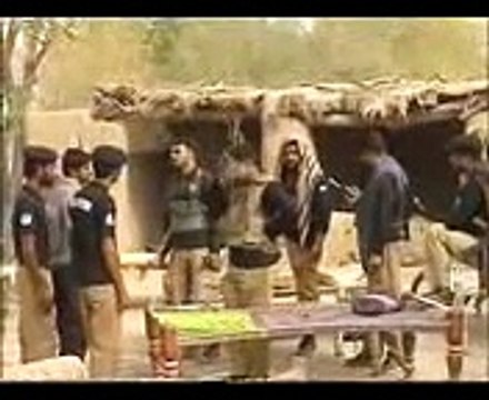 Polic mukabla Rajanpur