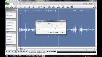 Como Modificar a Voz pelo WavePad  I N C R E V A - S E