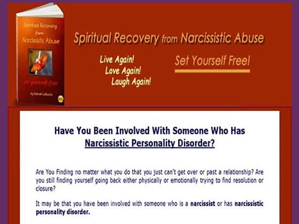 Spiritual Recovery From Narcissistic Abu