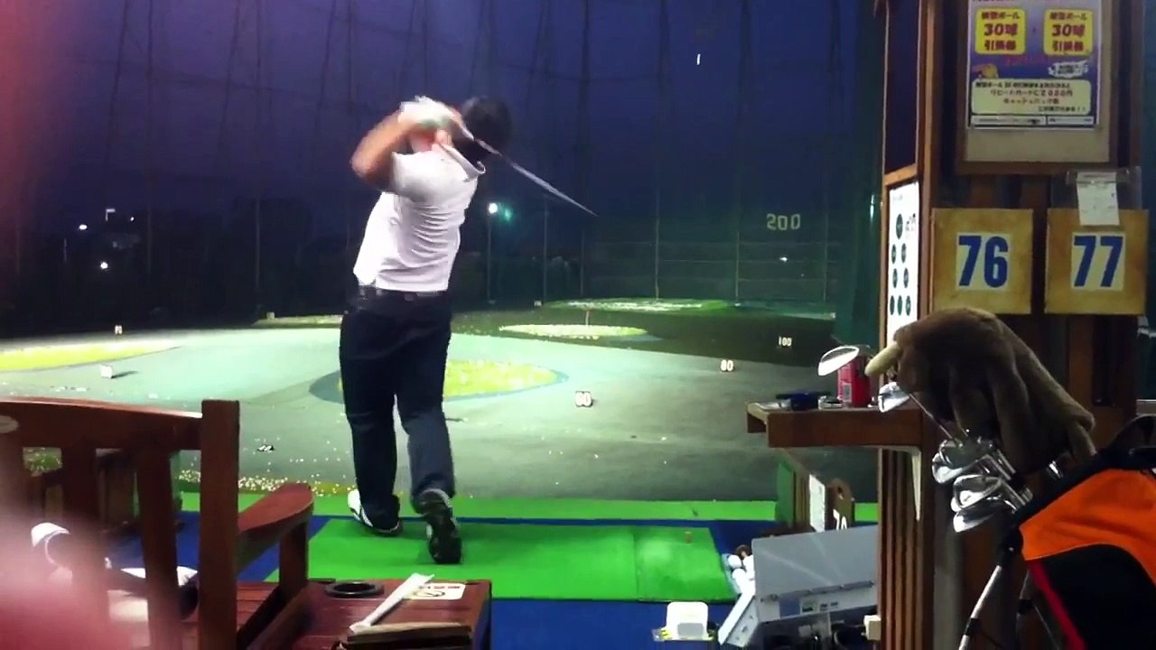 ゴルフ驚異の330ヤード！ドラコンthe longest drive【masataka】WGSLgolfレッスンドラコンドライバーアイアン