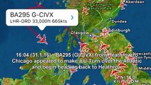 BA295 EMERGENCY LANDING | Heathrow Airport | 747 Landing with Gear Failure! (720p Full HD)