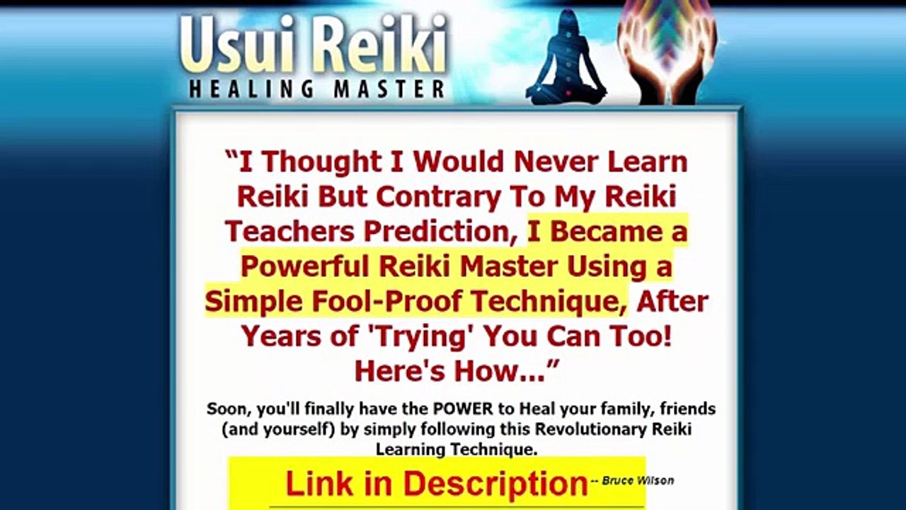 Usui Reiki Healing Master Review  - Become A Certified Reiki Master, Audio Cds, Reiki Certificates