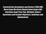 (PDF Download) Construction Documents and Service (CDS) ARE Mock Exam (Architect Registration