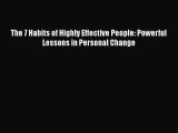 The 7 Habits of Highly Effective People: Powerful Lessons in Personal Change  Free Books