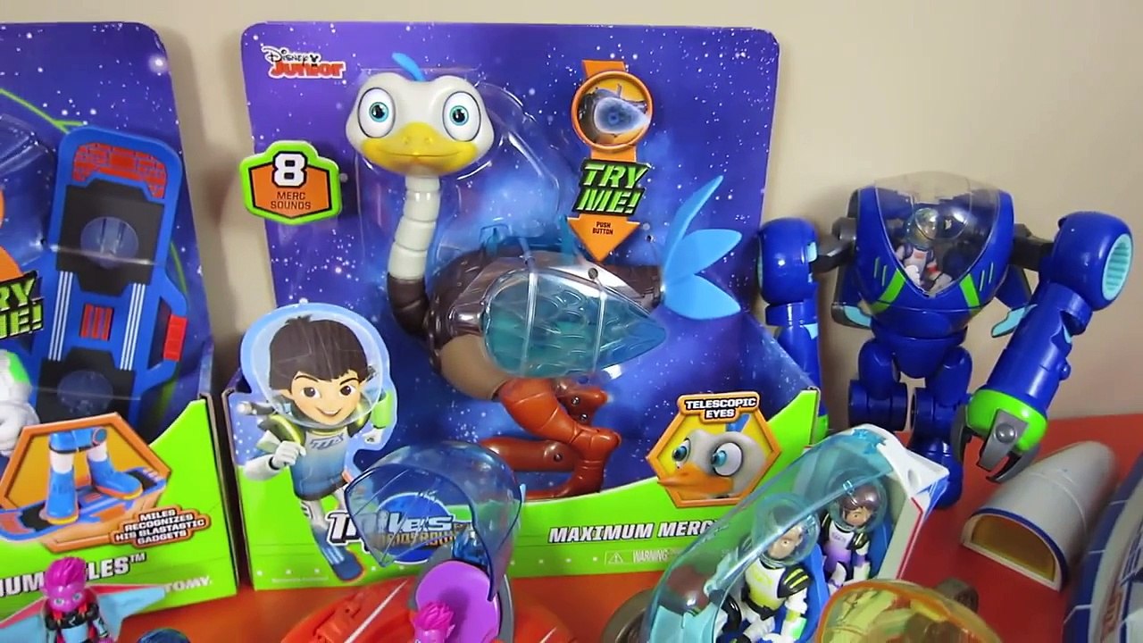 REALLY BIG MILES FROM TOMORROWLAND TOYS MAXIMUM MILES AND MERC DISNEY JUNIOR