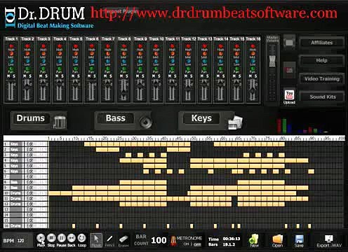 Dr Drum - Make beats in any genre! Trance, dubstep, you name it!