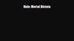 [PDF Download] Halo: Mortal Dictata [PDF] Full Ebook