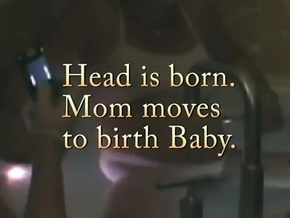The birth of Ivy Claire (CNM-attended homebirth/waterbirth, mom catches baby)