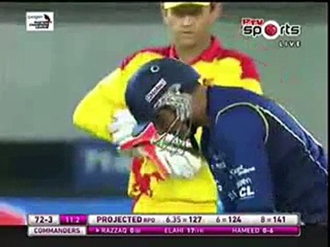 Commanders vs Strikers Abdul Razzaq 39 Runs MCL 2020 Highlights 2016