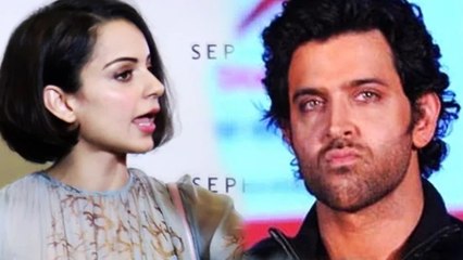 Kangana Ranaut's SHOCKING Reaction On Hrithik Roshan's Comment