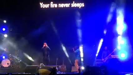 Martin Smith - Fire Never Sleeps + I&#39;m Forever Yours At Cross Culture Hyderabad CCIndia2015‬