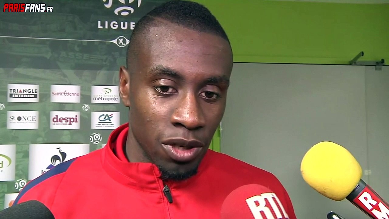 ASSE-PSG: Blaise Matuidi "On aimerait avoir la même ambiance au Parc des Princes"