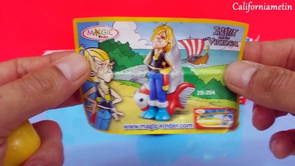 Kinder Surprise Eggs Asterix And The Vikings Monster Hotel Old Edition