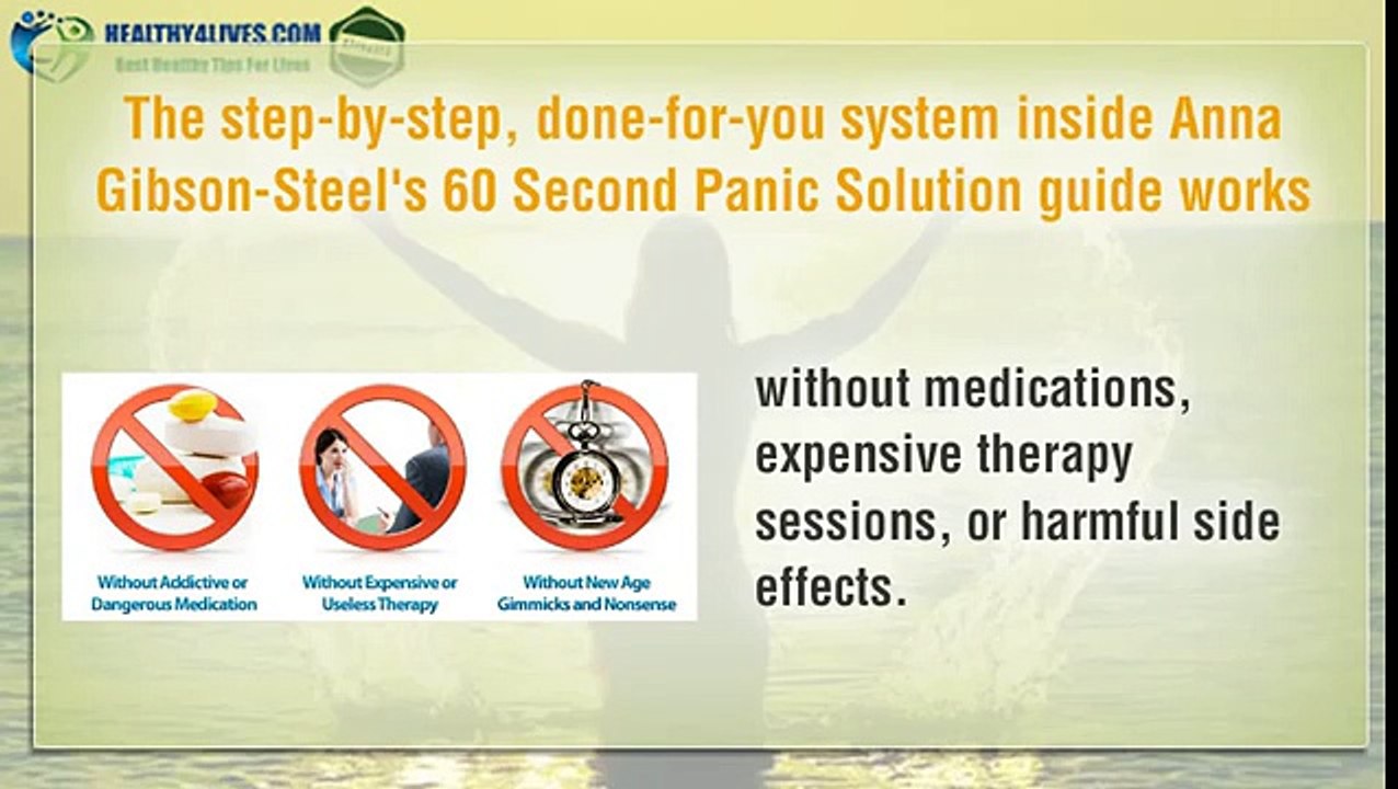 The 60 Second Panic Solution by Anna Gibson-Steel Review
