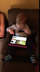 14 Month Old Is Better At Computers