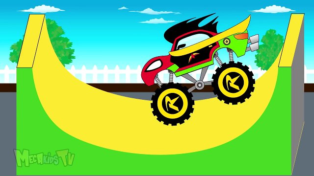 Robin Truck - Monster Trucks For Kids - Kids Video