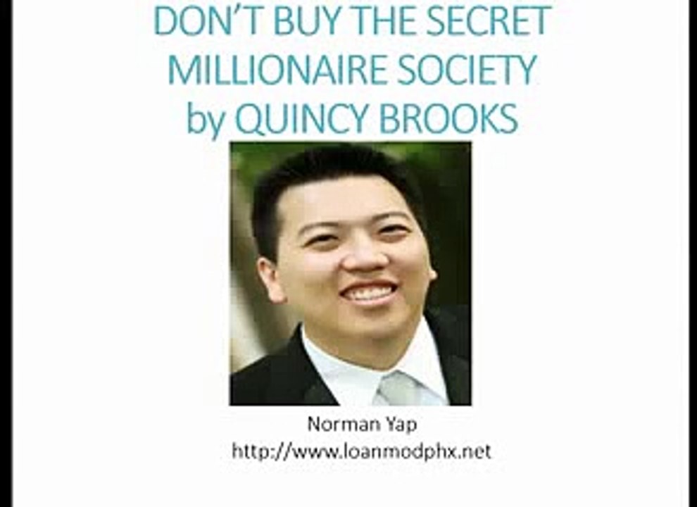 Truth of The Secret Millionaire Society – The Secret Millionaire Society REVIEW Binary