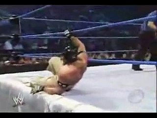 Batista helps Rey Mysterio
