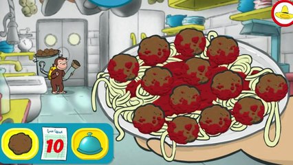 Video herunterladen: Meatball Launcher - Curious George Games