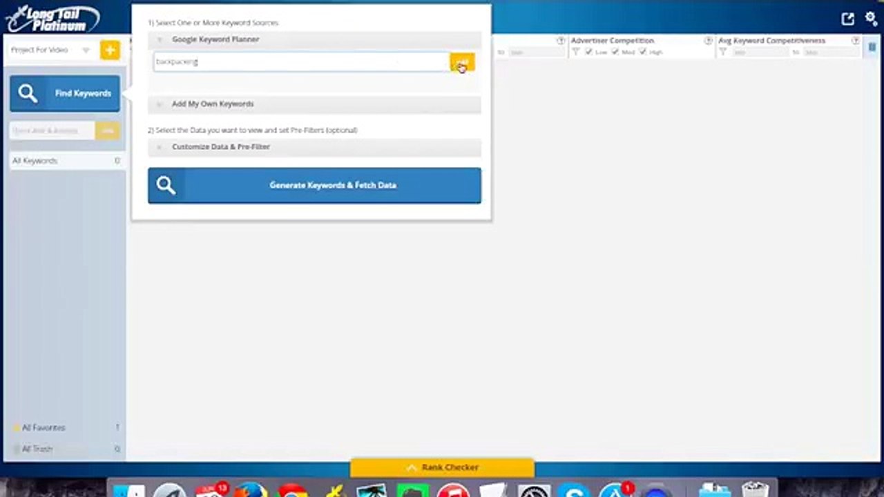 Long Tail Pro v3 Trial - Buy Long Tail Pro