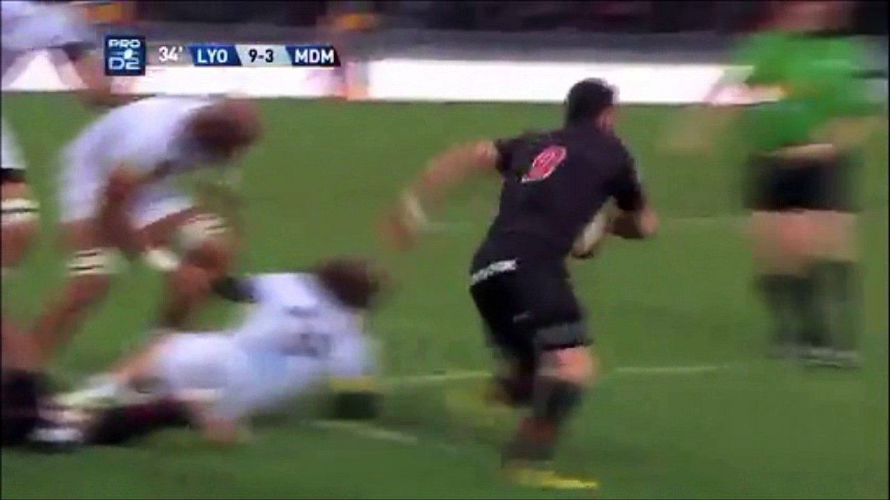 SITE OFFICIEL STADE MONTOIS RUGBY - 1ER ESSAI DARGIER LOU vs SMR