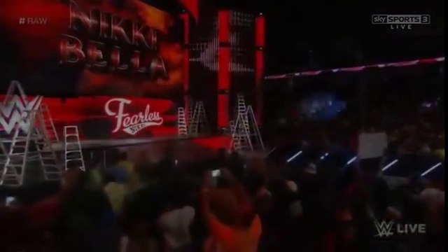 WWE RAW 060815 Divas Champion Nikki Bella vs. Summer Rae